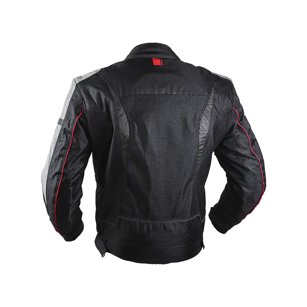 JAQUETA TEXX SAGA FOUR SEASON V2 MASC PRET CINZ  L