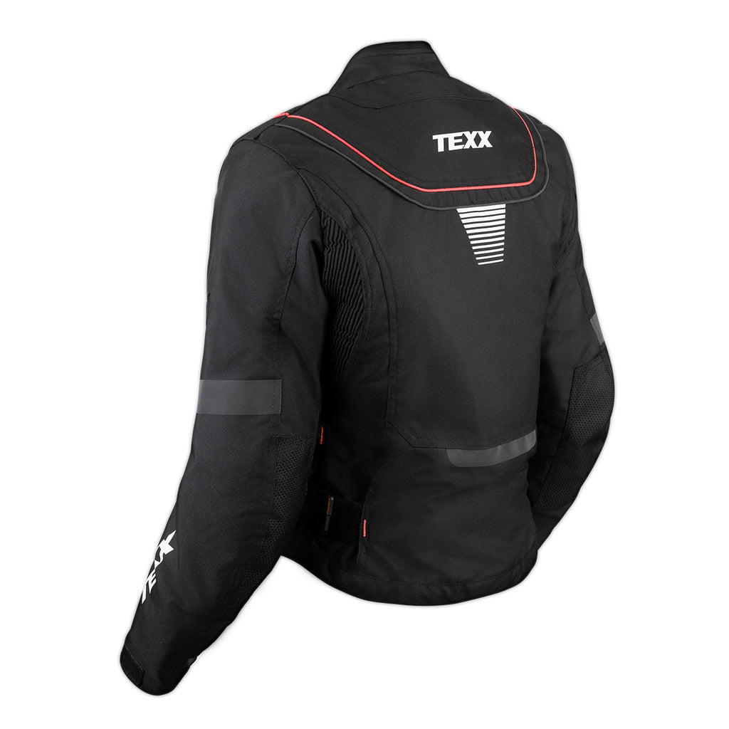 JAQUETA TEXX NEW STRIKE V2 LD FEM PRET VERM  L