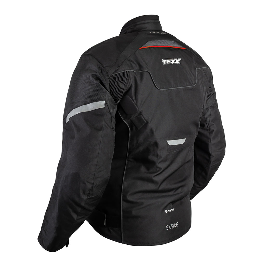 JAQUETA TEXX NEW STRIKE V2 MASC PRET VERM  L