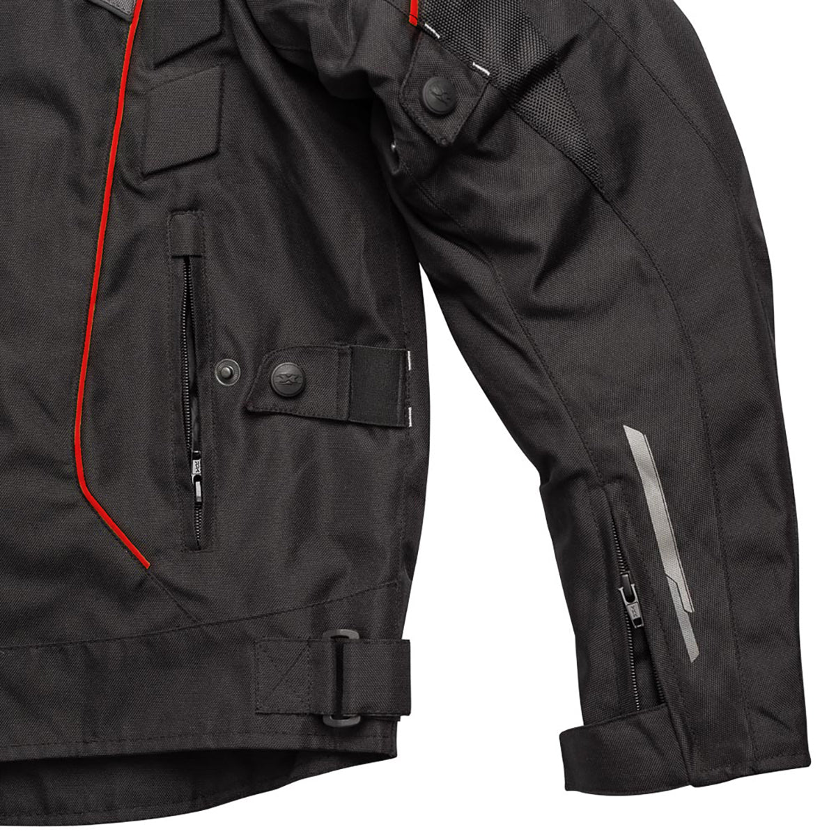 JAQUETA TEXX NEW STRIKE V2 MASC PRET VERM XXXXXL 5XL