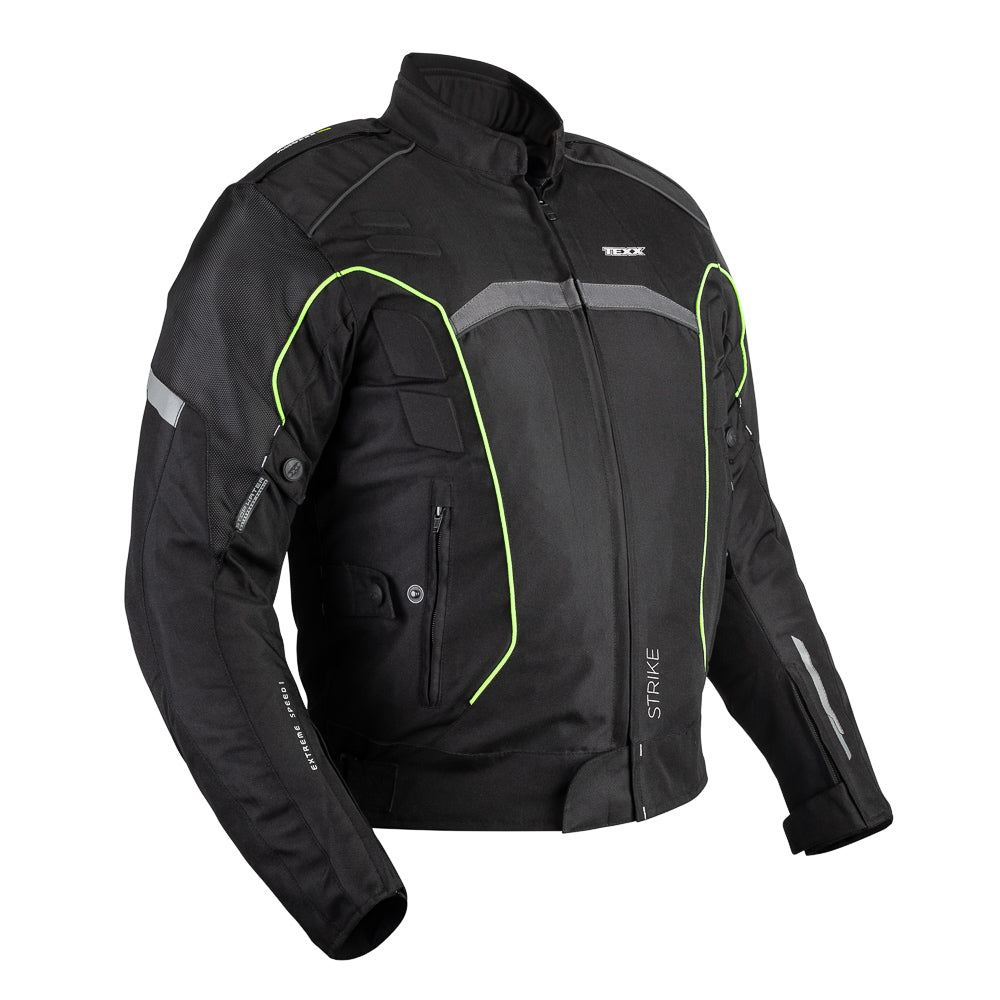 JAQUETA TEXX NEW STRIKE V2 MASC PRET VERD   M
