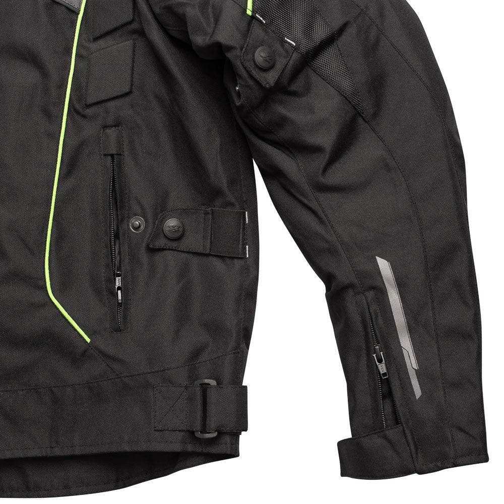 JAQUETA TEXX NEW STRIKE V2 MASC PRET VERD   M