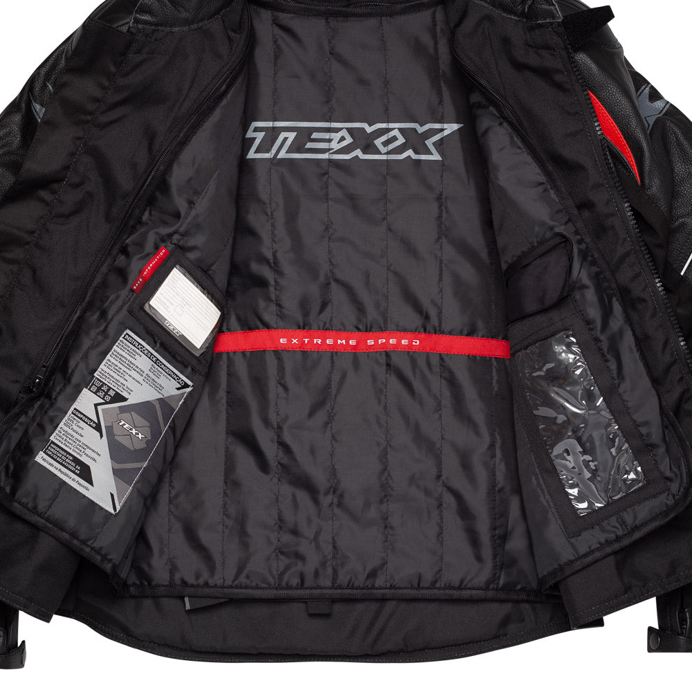 JAQUETA TEXX SNIPER V2 MASC PRET VERM   M