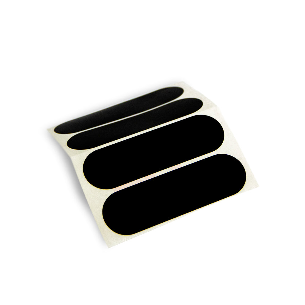 KIT ADESIVO TEXX REFLETIVO PRETO (4PCS)
