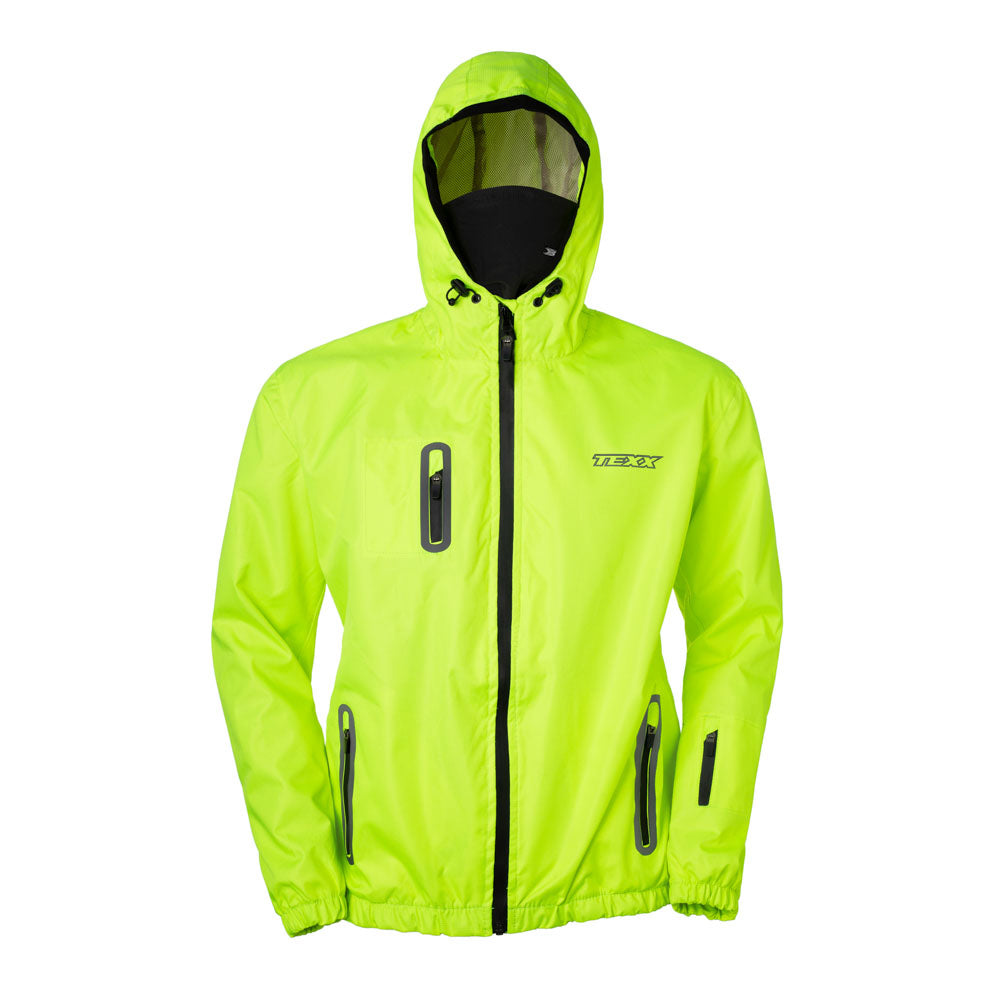 JAQUETA TEXX CORTA VENTO NEON V2 VERD XXXL 3XL