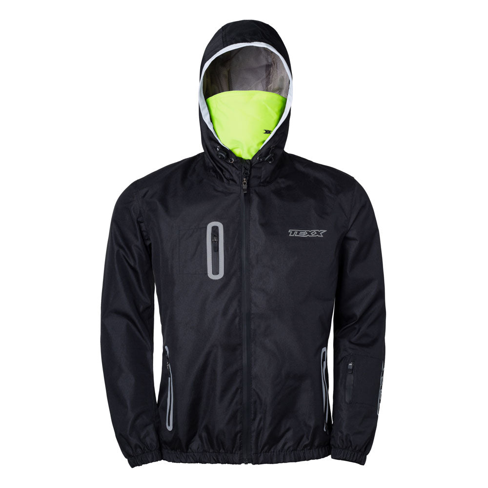 JAQUETA TEXX CORTA VENTO NEON V2 PRET  L