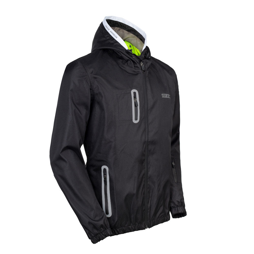 JAQUETA TEXX CORTA VENTO NEON V2 PRET XL