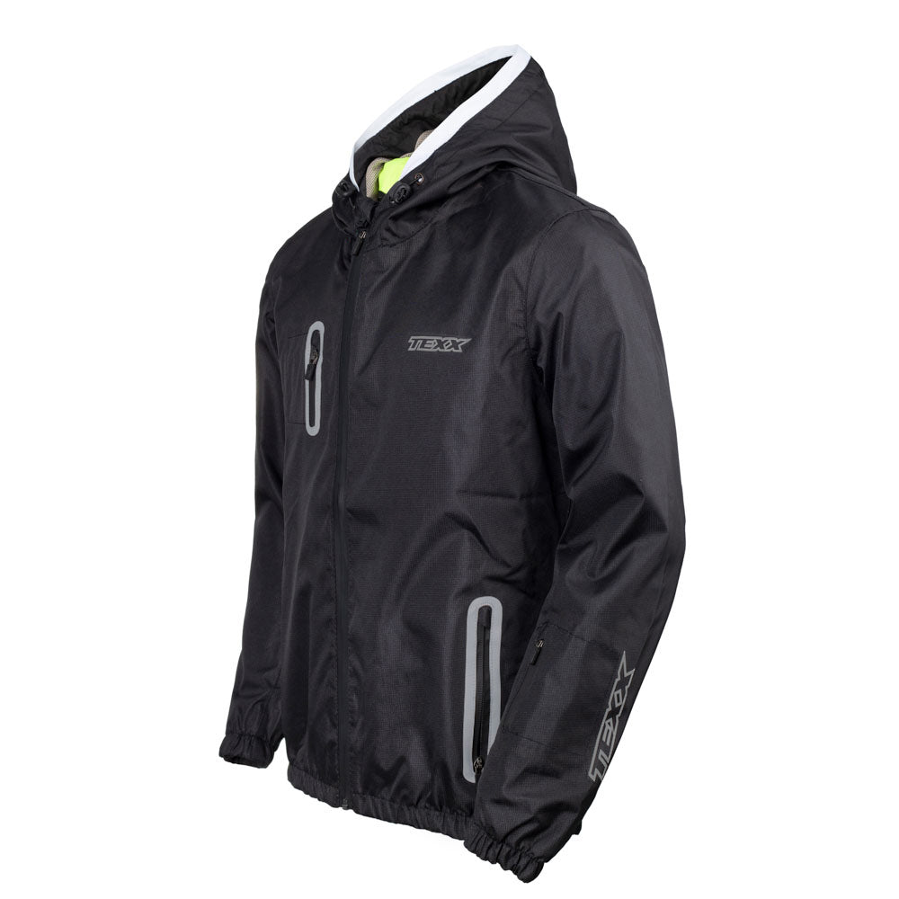 JAQUETA TEXX CORTA VENTO NEON V2 PRET XXL 2XL