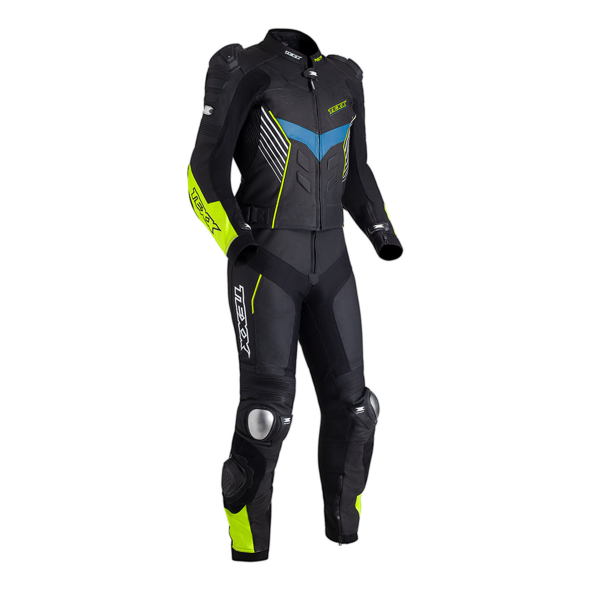 MACACAO TEXX 2 PECAS PISTA PRET AZUL VERD XXXXL 4XL - 60
