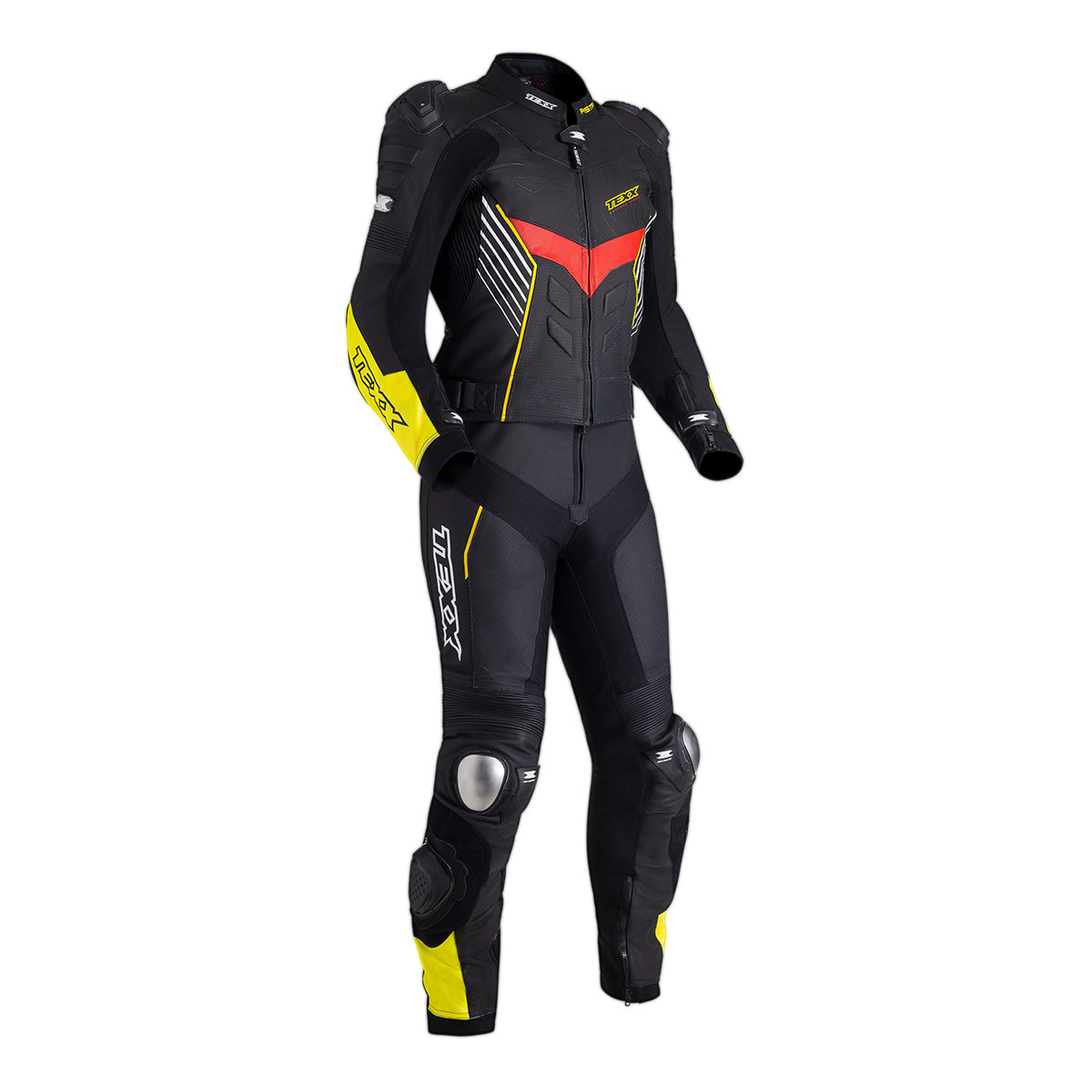MACACAO TEXX 2 PECAS PISTA PRET AMARE VERM    S - 48