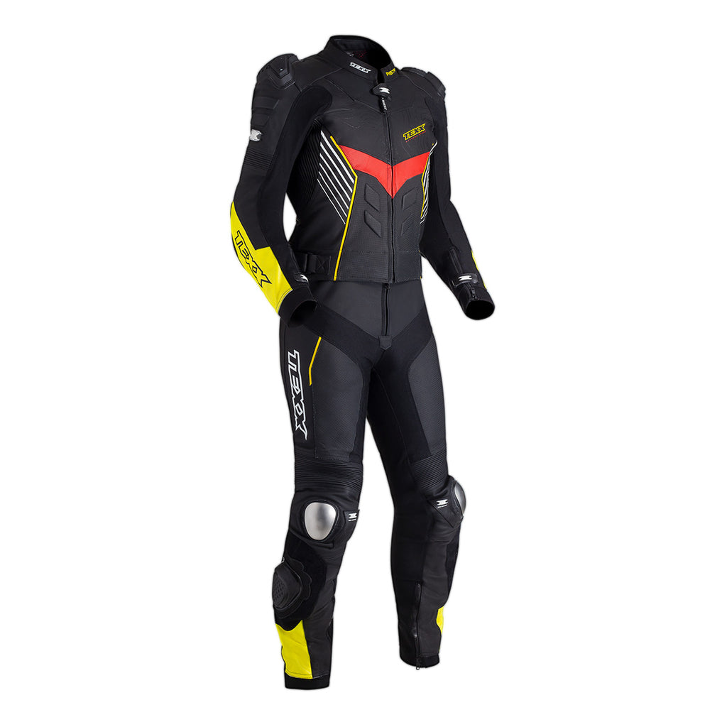 MACACAO TEXX 2 PECAS PISTA PRET AMARE VERM  L - 52