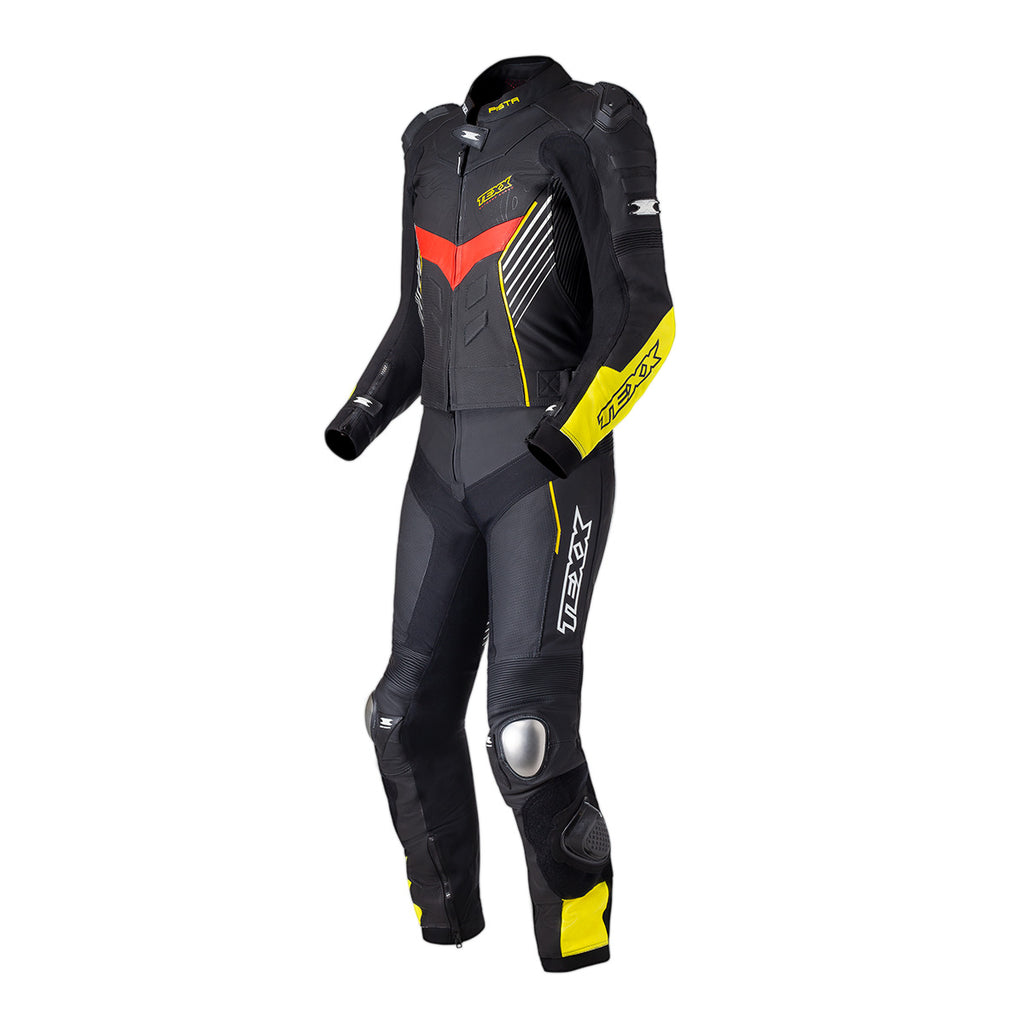 MACACAO TEXX 2 PECAS PISTA PRET AMARE VERM  L - 52