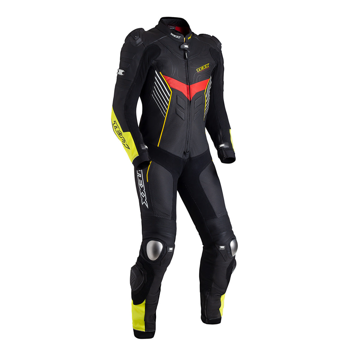 MACACAO TEXX 1 PECA PISTA PRET AMARE VERM    S - 48
