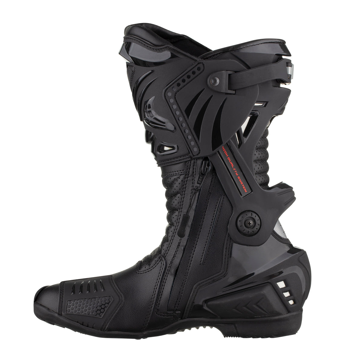 BOTA TEXX PISTA PRETA E CINZA 39