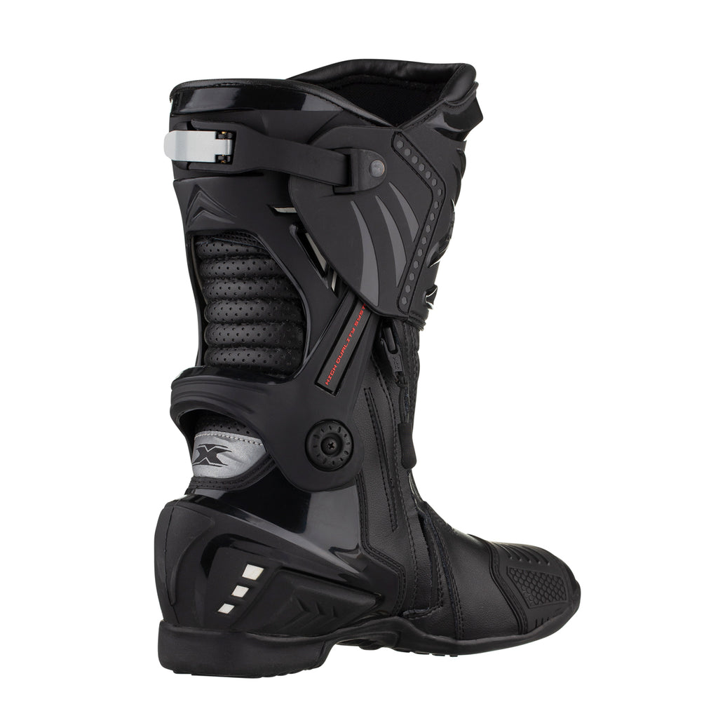 BOTA TEXX PISTA PRETA E CINZA 39