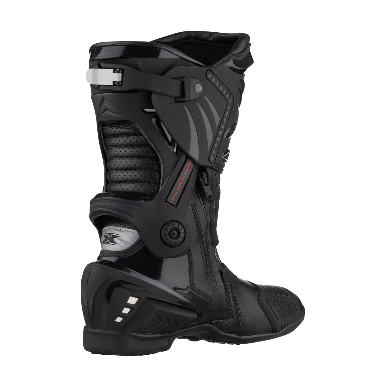 BOTA TEXX PISTA PRETA E CINZA 39