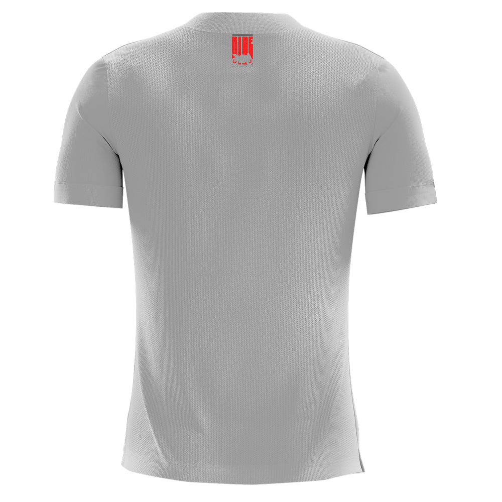 CAMISETA TEXX BRANCA VERMELHA RIDE P