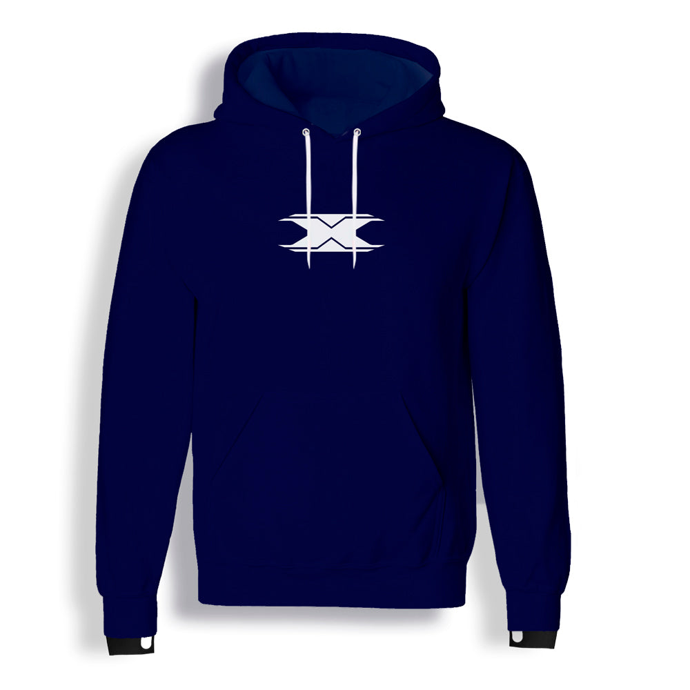 MOLETOM TEXX RACING AZUL E BRANCO M