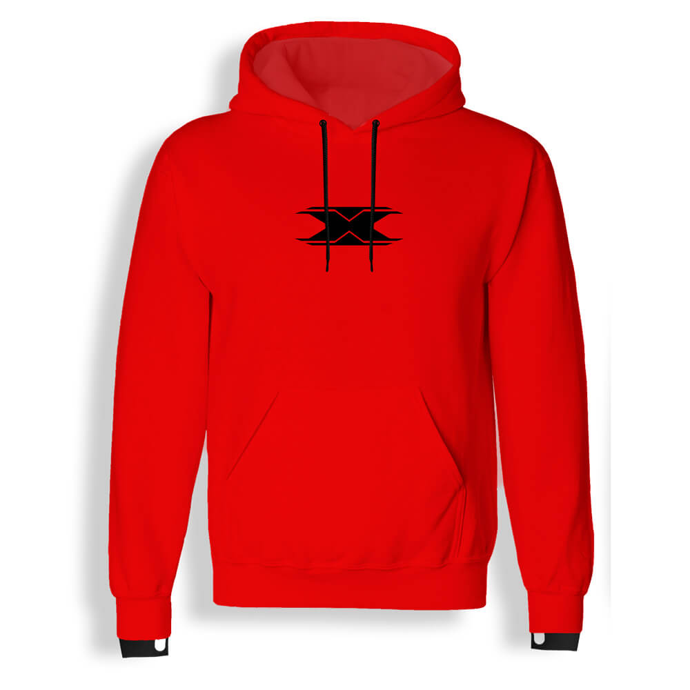MOLETOM TEXX RACING VERMELHO E PRETO P