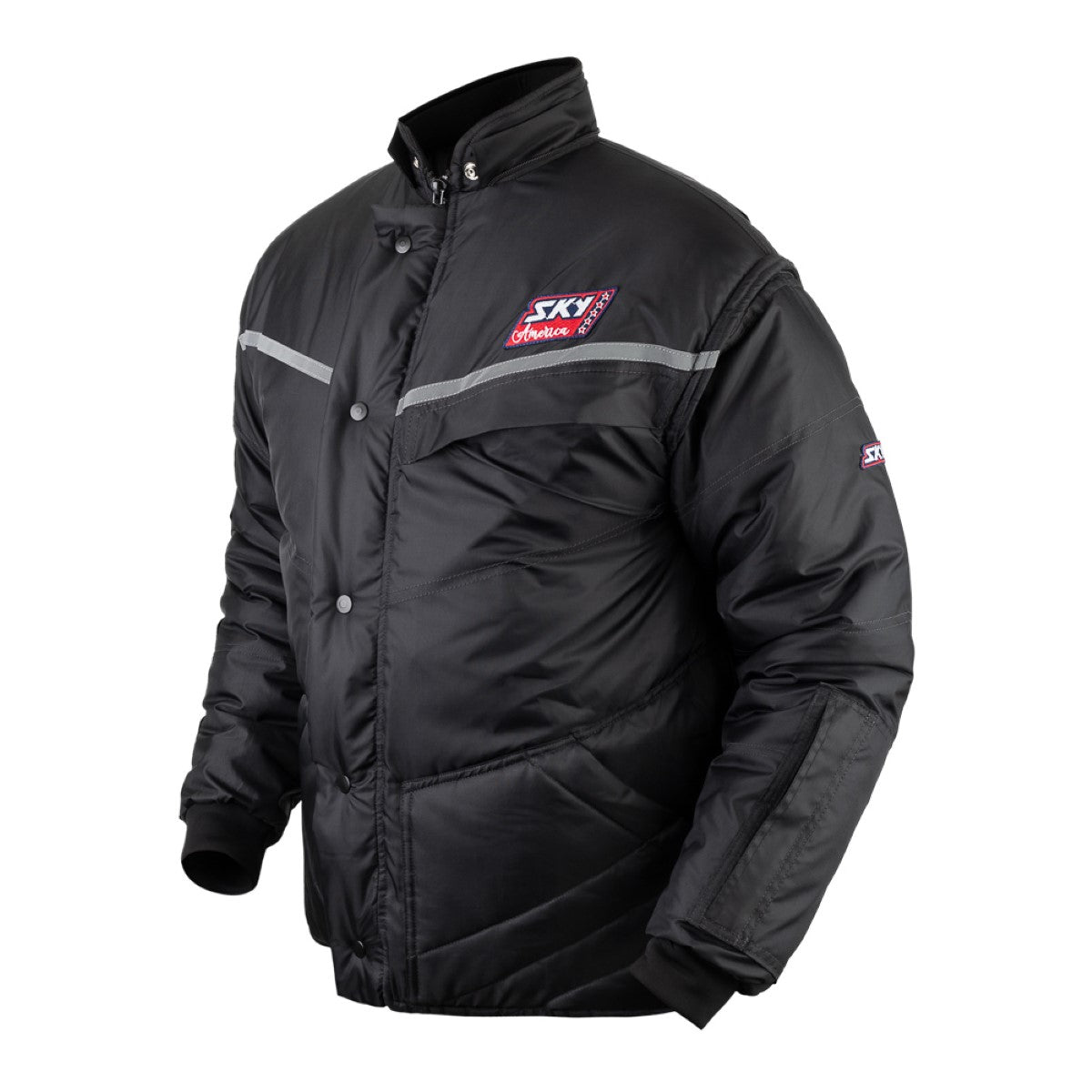 JAQUETA SKY AMERICA MASCULINA PRETA S