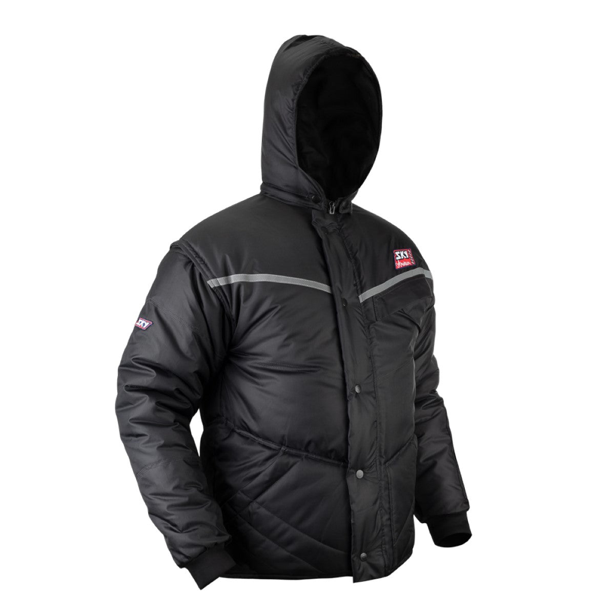 JAQUETA SKY AMERICA MASCULINA PRETA S