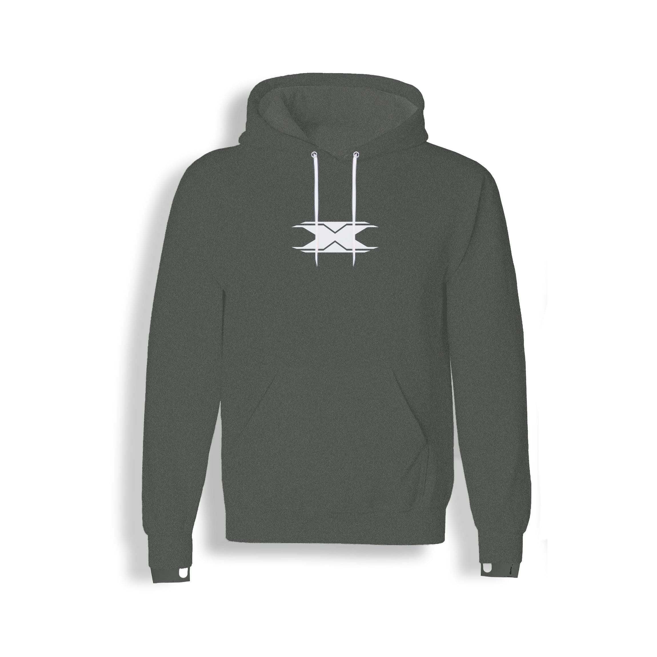 MOLETOM TEXX RACING CHUMBO MESCLA E PRETO G