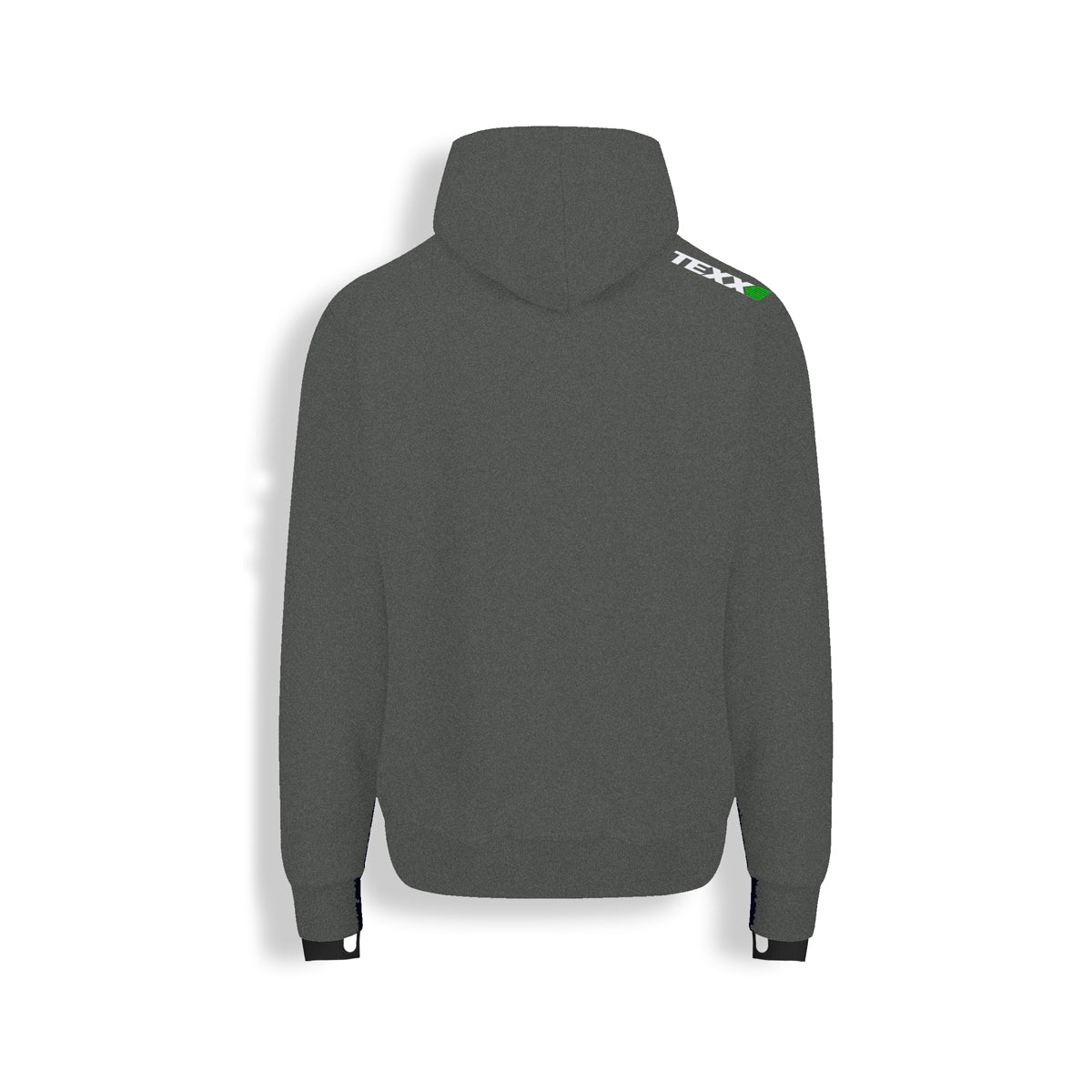 MOLETOM TEXX RACING CHUMBO MESCLA E PRETO M