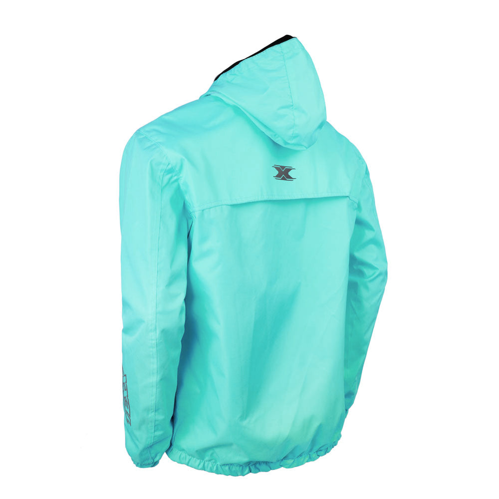 JAQUETA TEXX CORTA VENTO NEON V2 AZUL CLAR XL