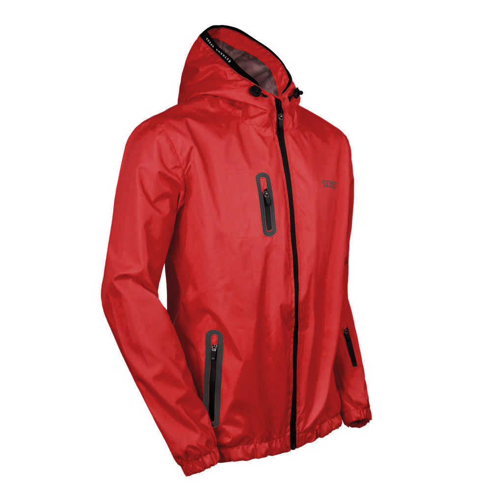 JAQUETA TEXX CORTA VENTO NEON V2 VERM XXXXXXXL 7XL