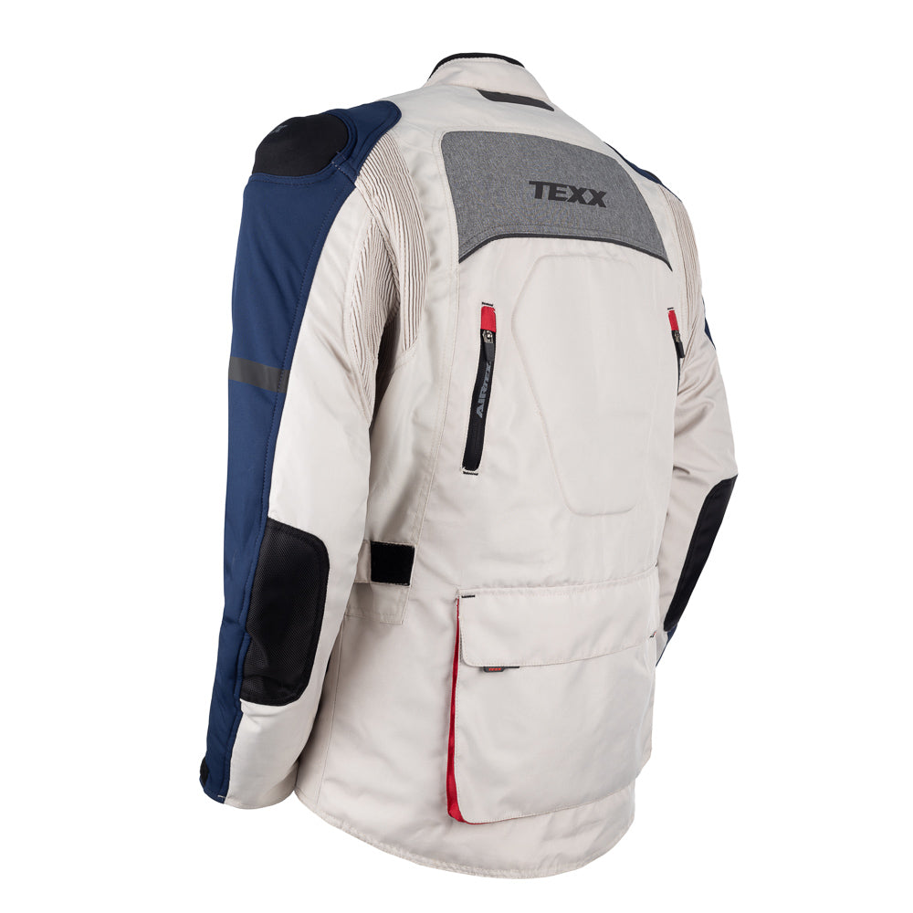 JAQUETA TEXX ARMOR MASC BRANC AZUL VERM CINZ XXL  2XL