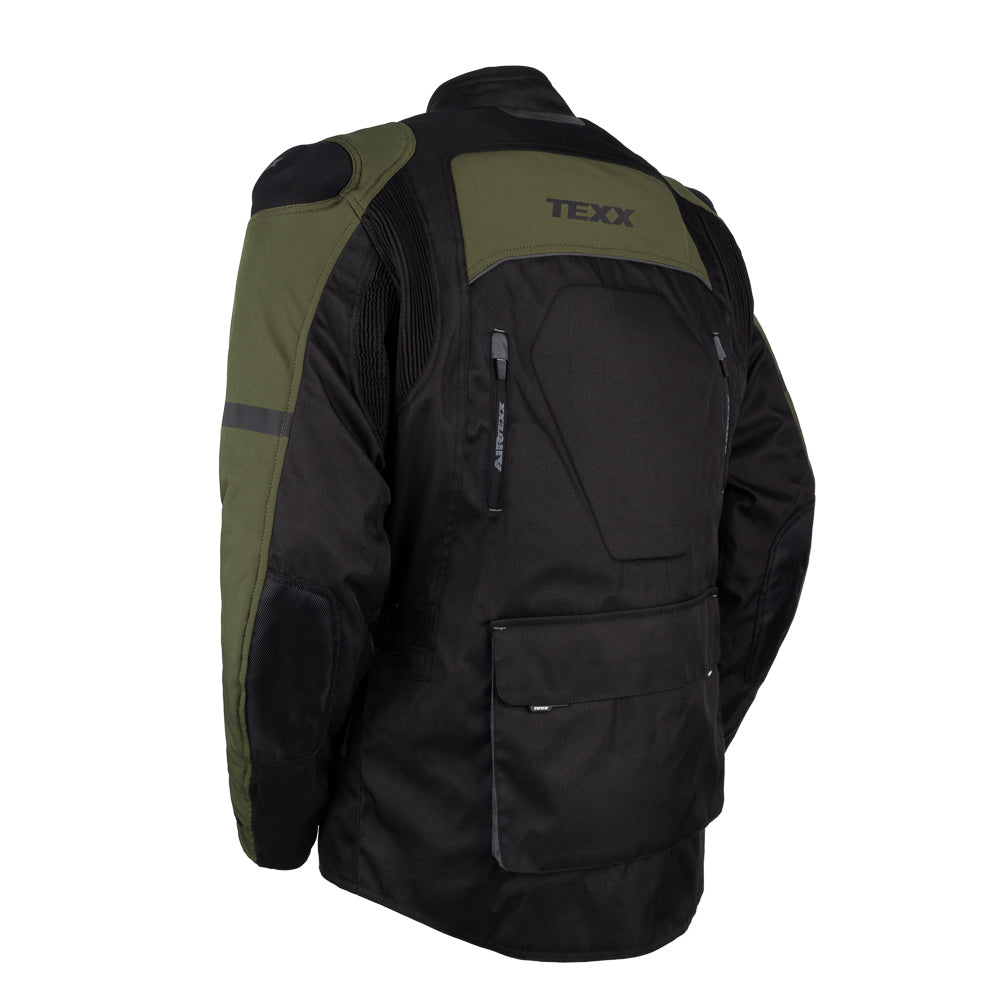 JAQUETA TEXX ARMOR MASC PRET VERD XXL 2XL