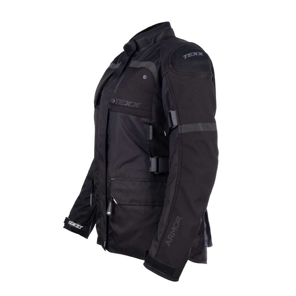 JAQUETA TEXX ARMOR LD FEM PRET  XXXL 3XL