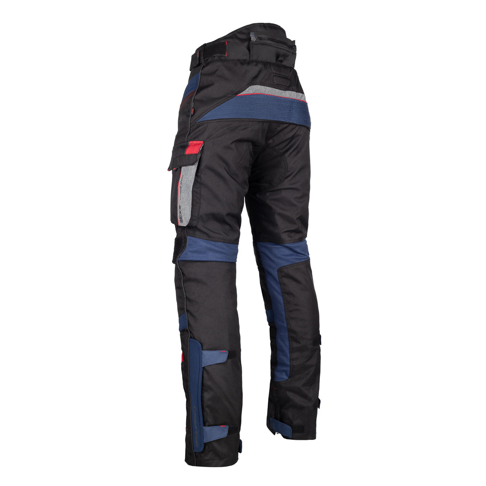 CALCA TEXX ARMOR MASC PRET AZUL VERM CINZ  L