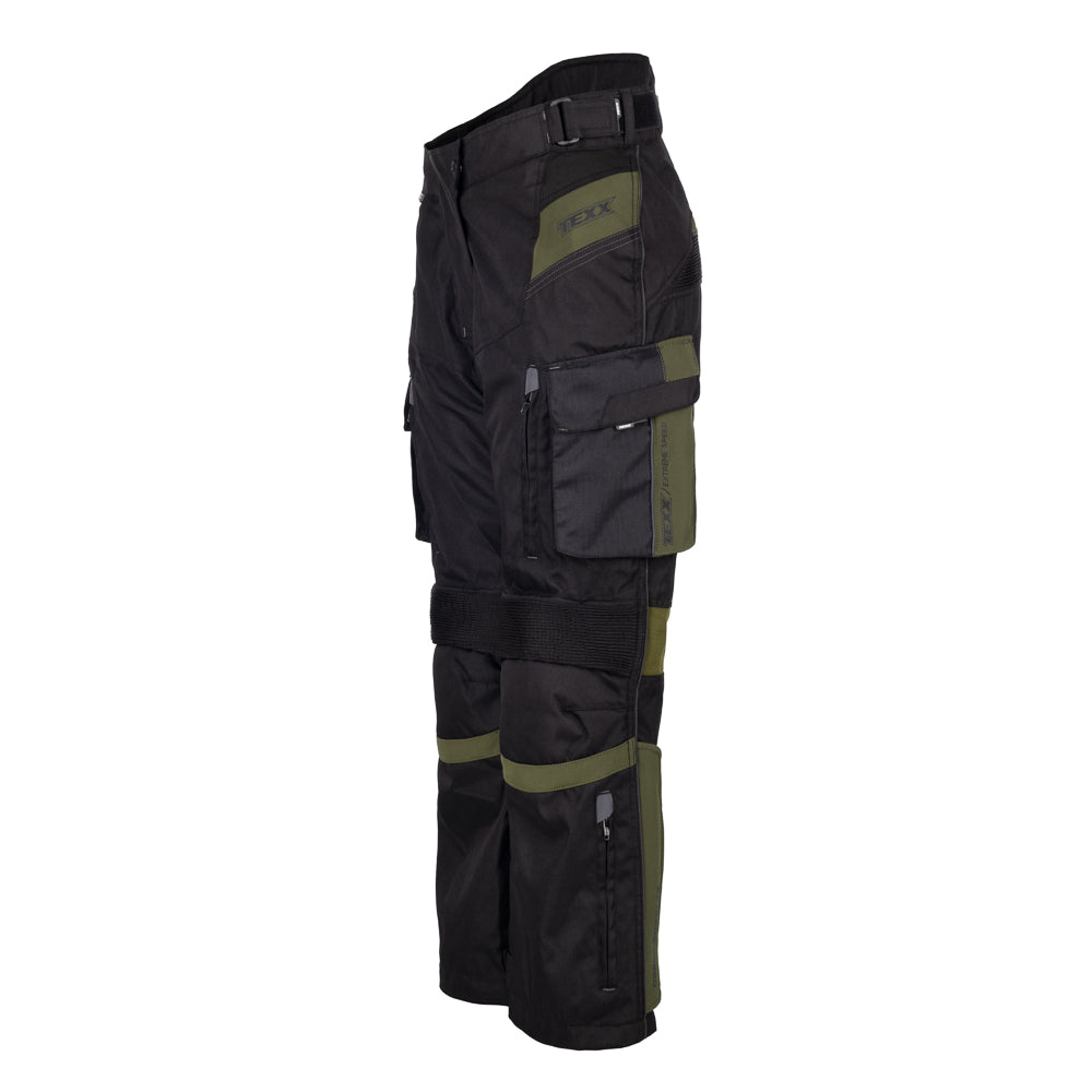 CALCA TEXX ARMOR LD FEM PRET VERD XXL 2XL