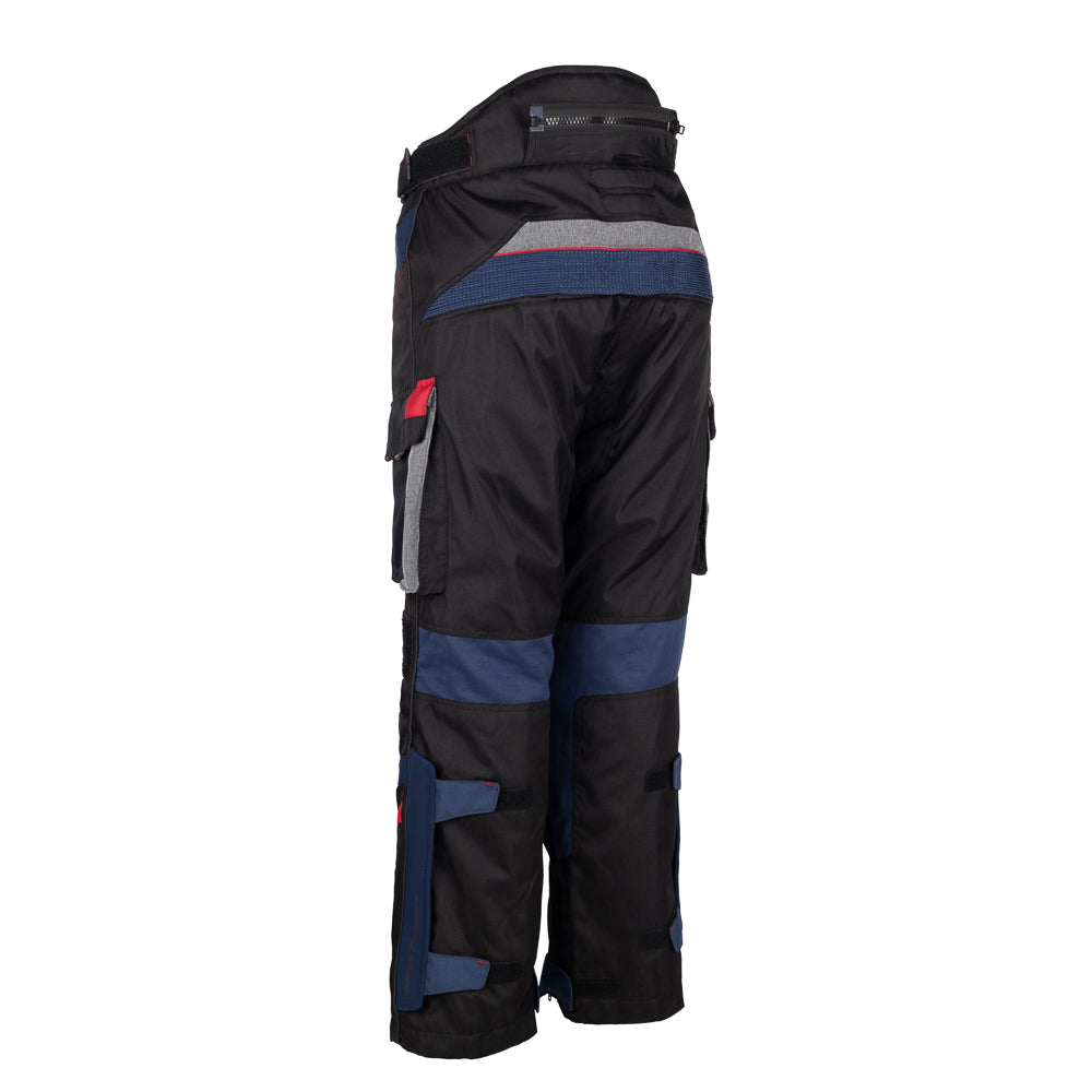 CALCA TEXX ARMOR LD FEM PRET AZUL VERM CINZ   S