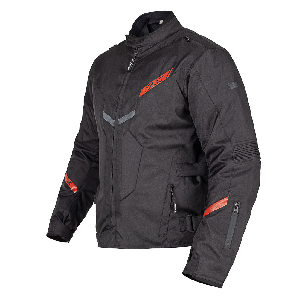 JAQUETA TEXX NEW STRIKE V3 MASC PRET VERM XL