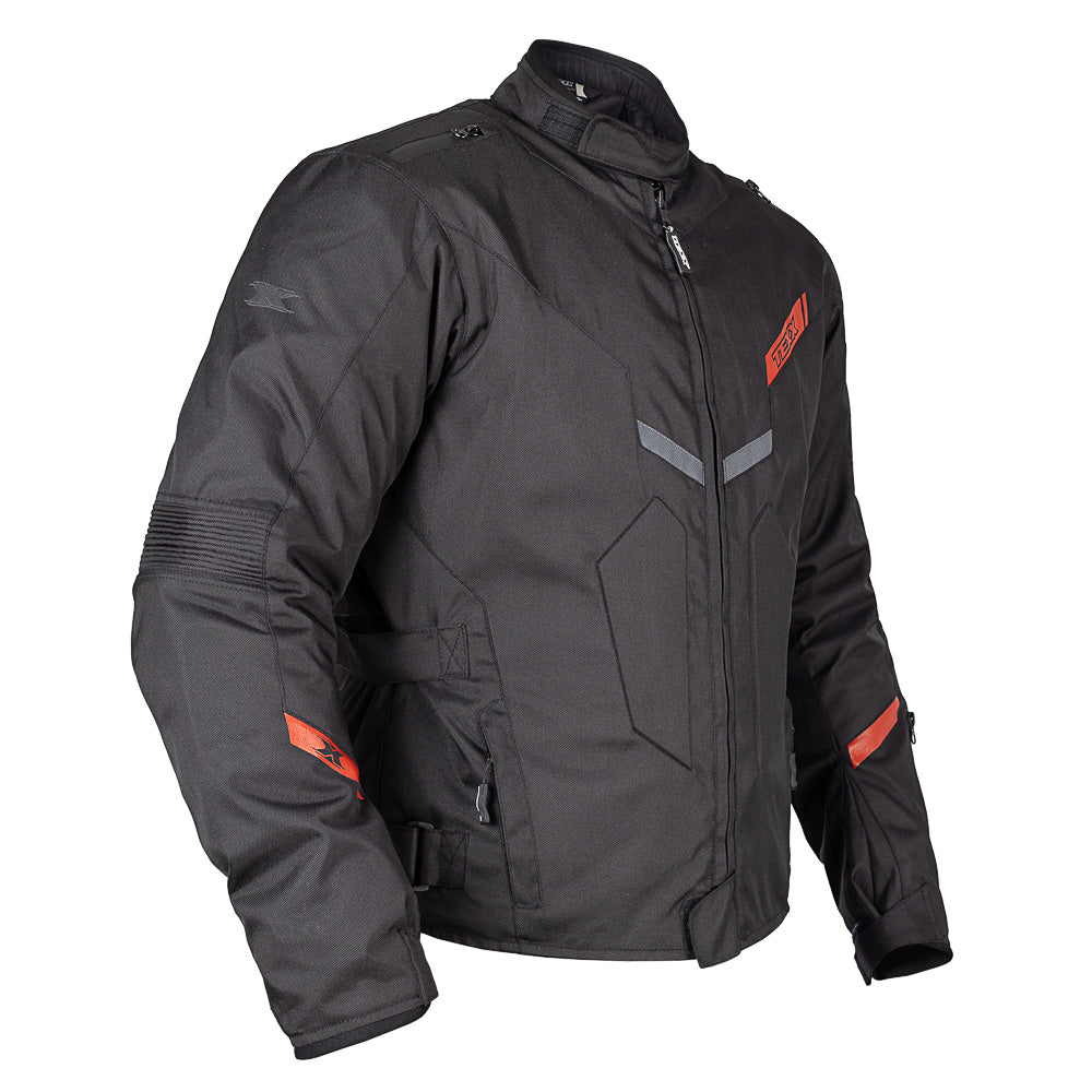 JAQUETA TEXX NEW STRIKE V3 MASC PRET VERM XXXXXL 5XL