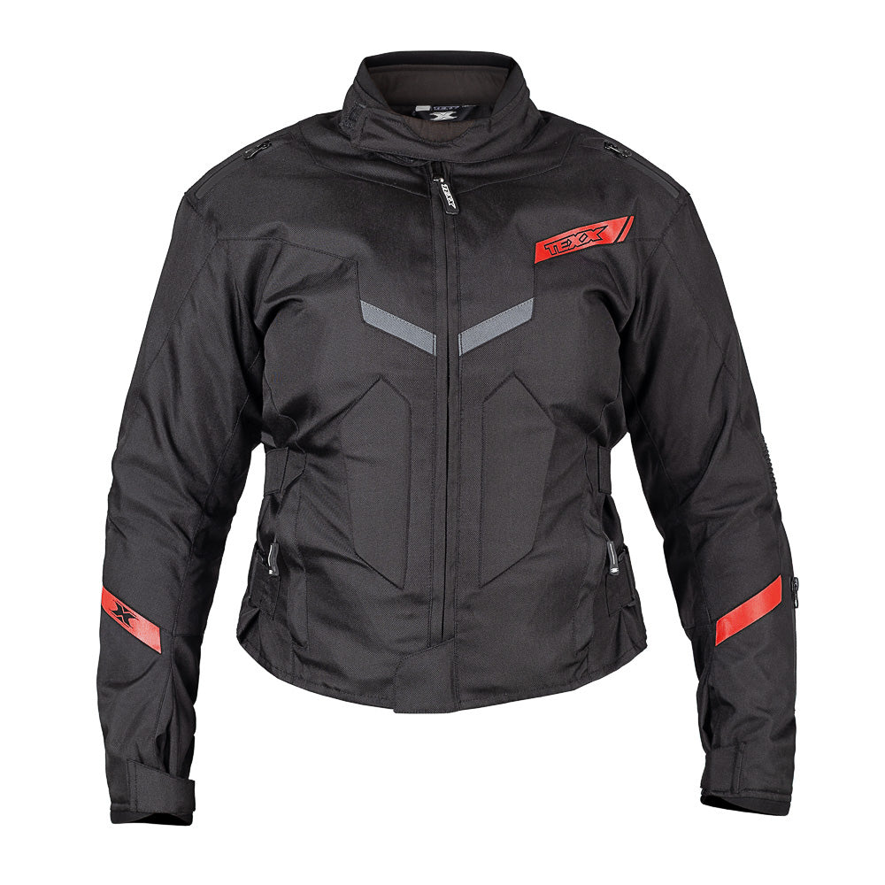 JAQUETA TEXX NEW STRIKE V3 LD FEM PRET VERM    S