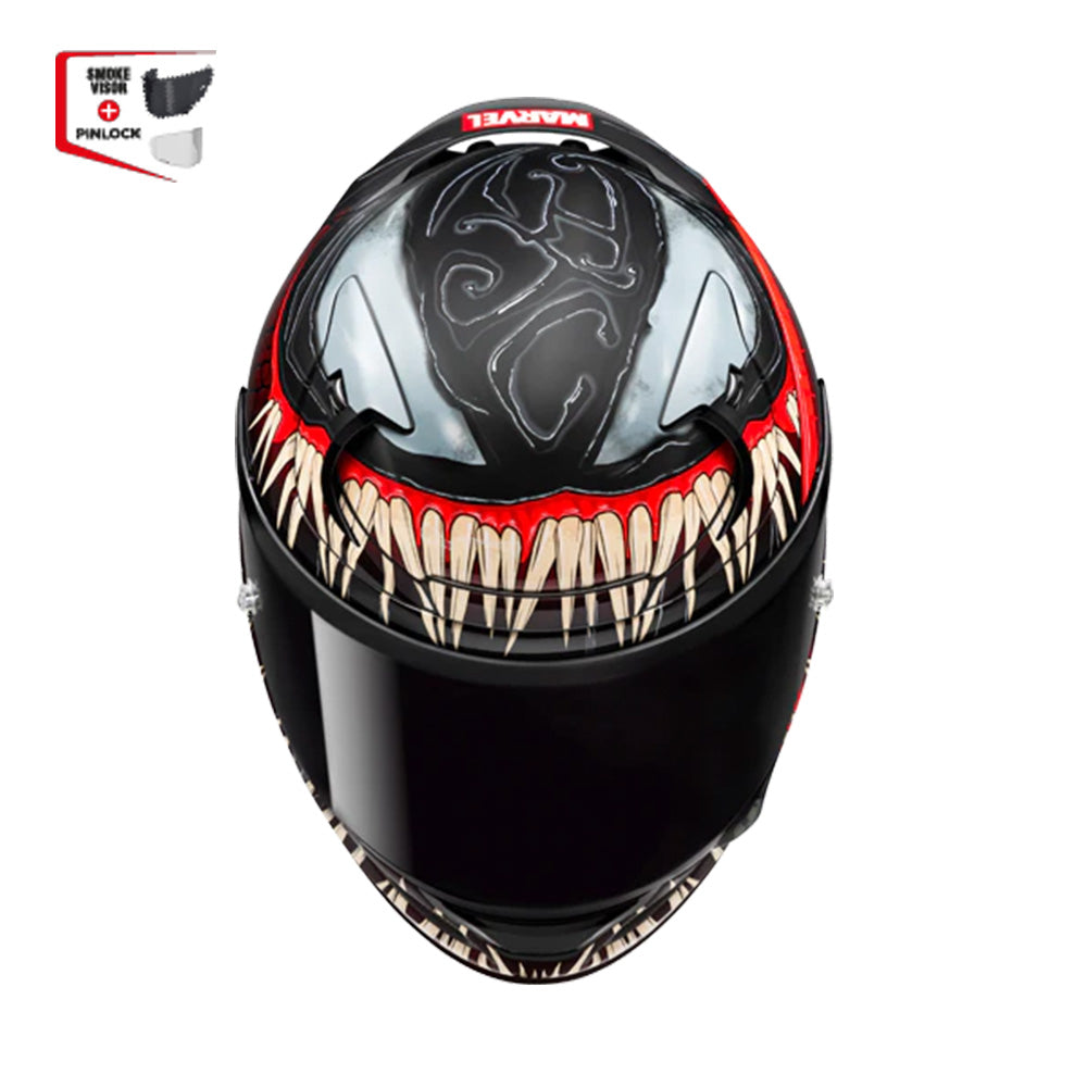 CAPACETE HJC RPHA 12 VENOM 3 MARVELVERM PRET  61