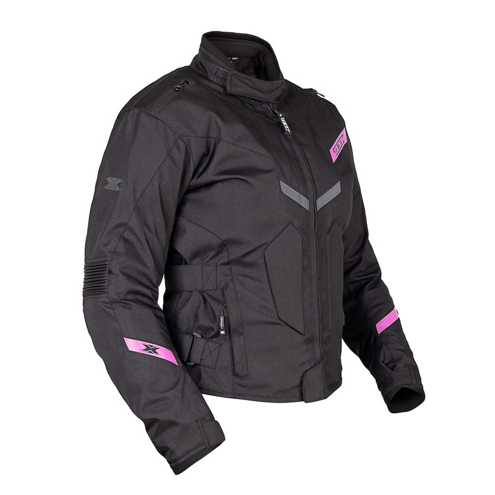 JAQUETA TEXX NEW STRIKE V3 LD FEM PRET ROS  L