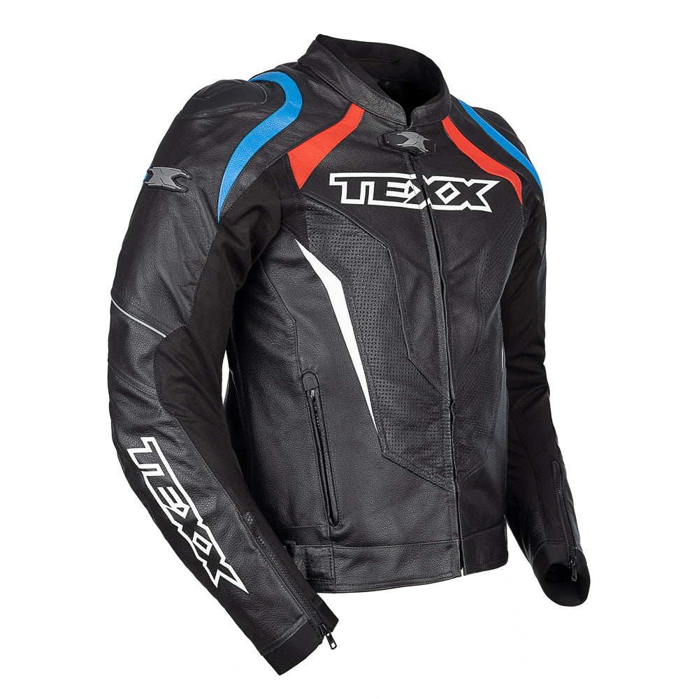 JAQUETA TEXX SNIPER V3 PRETA VERMELHA E AZUL MASC 2XL
