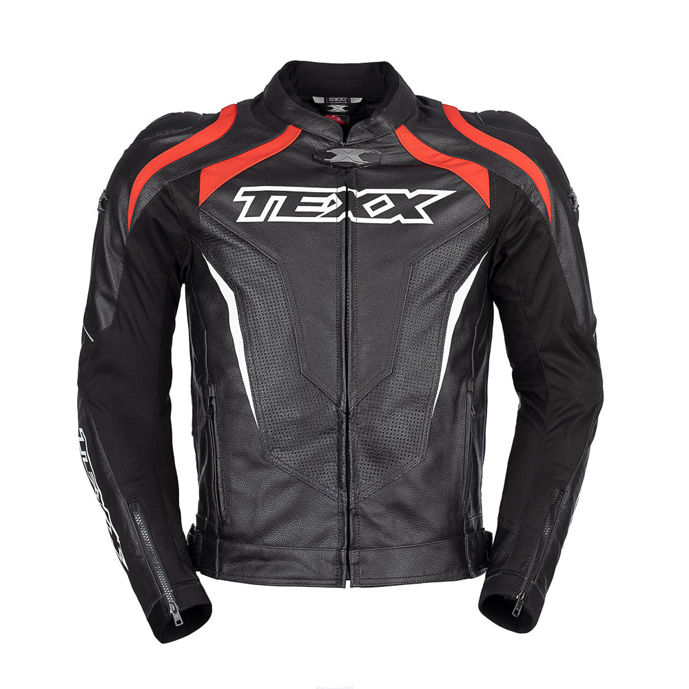 JAQUETA TEXX SNIPER V3 PRETA E VERMELHA MASC XL
