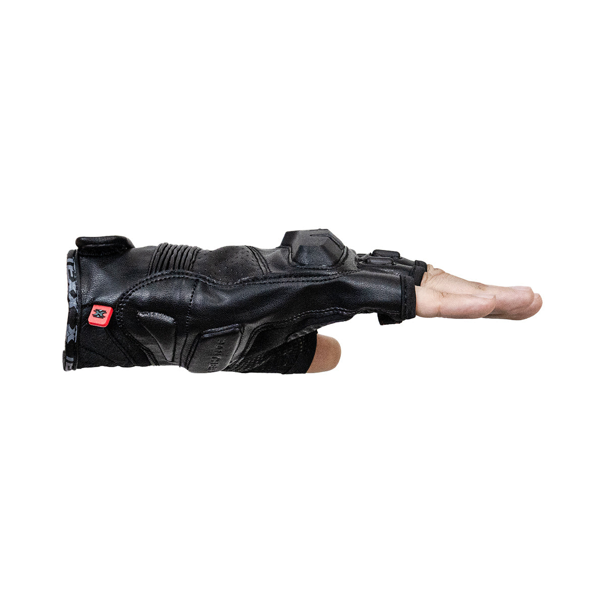 LUVA TEXX PHANTER MEIO DEDO PRET XXXXL 4XL