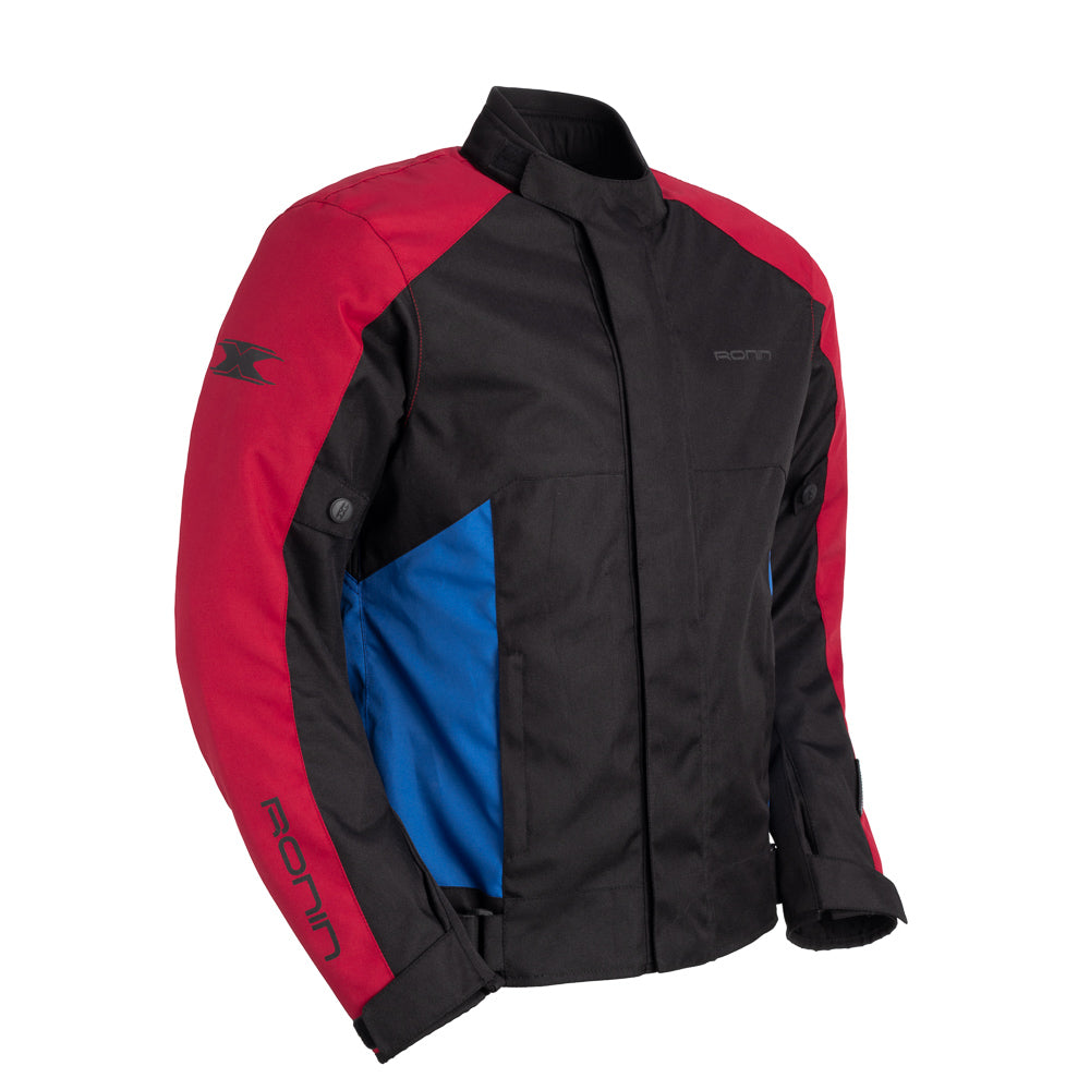 JAQUETA TEXX RONIN V2 MASC PRET VERM AZU  XXXL 3XL