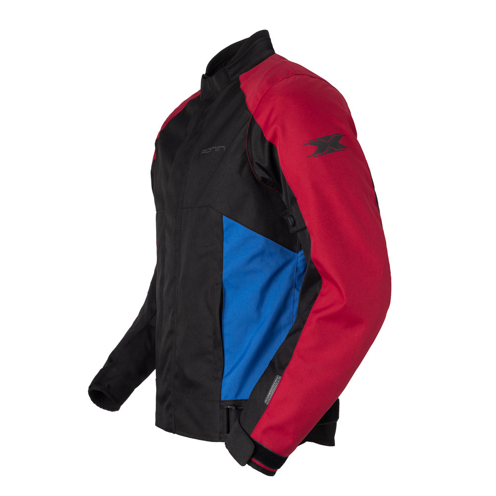 JAQUETA TEXX RONIN V2 MASC PRET VERM AZU  XXXXL 4XL