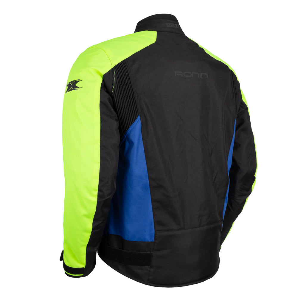 JAQUETA TEXX RONIN V2 MASC PRET VERD AZU  XXXXL 4XL