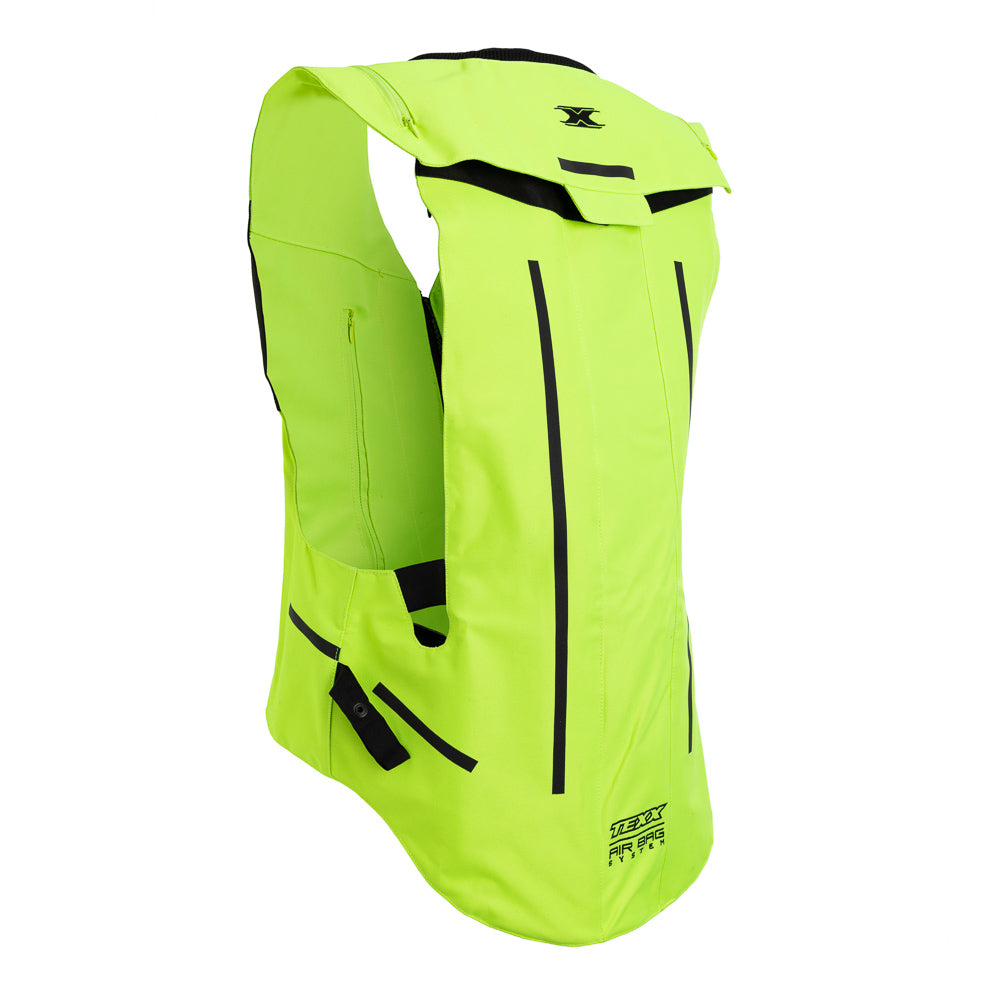 COLETE AIRBAG TEXX ARMOR VERDE  GRANDE ( 2G / 3G / 4G )
