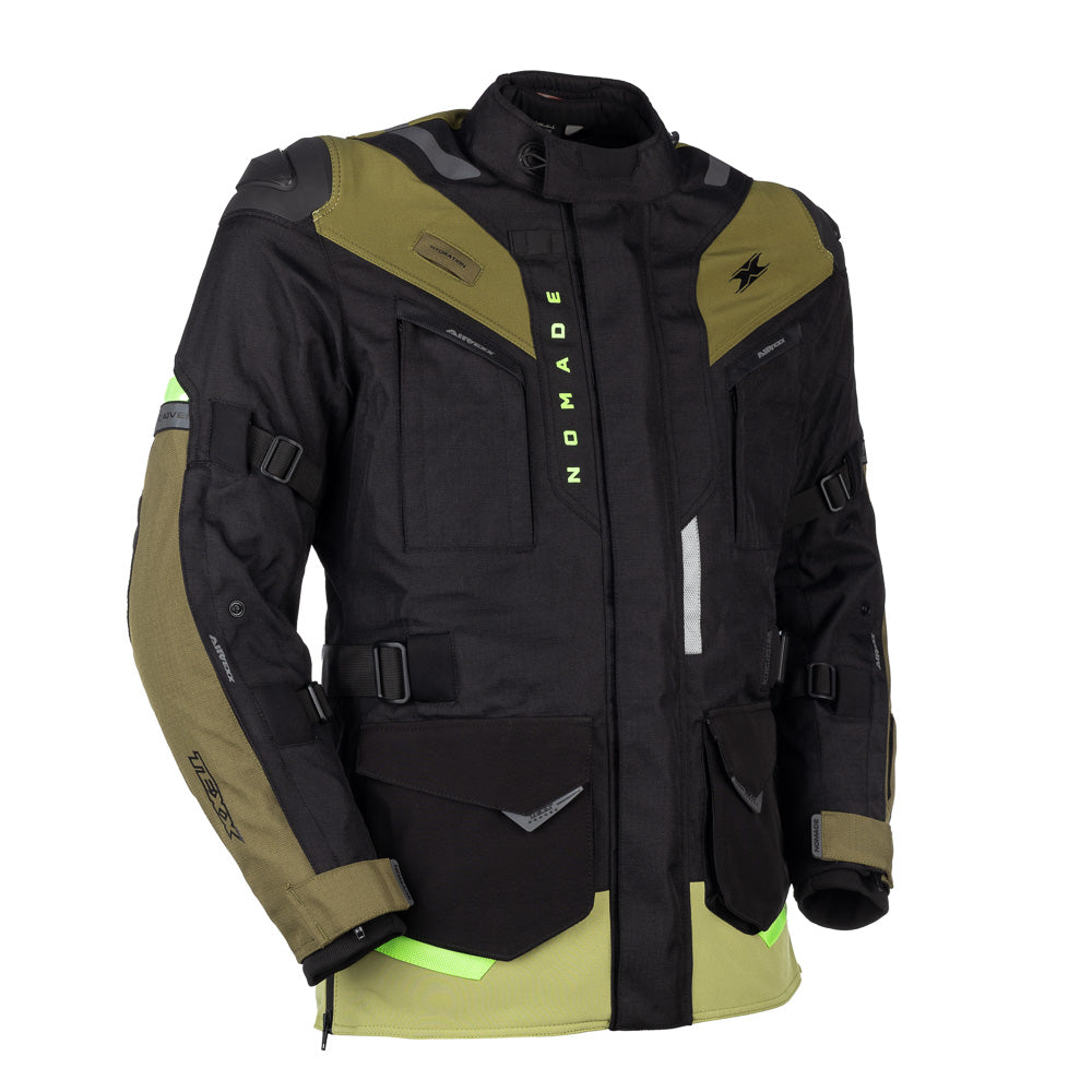 JAQUETA TEXX NOMADE MASC PRET VERD XXL 2XL