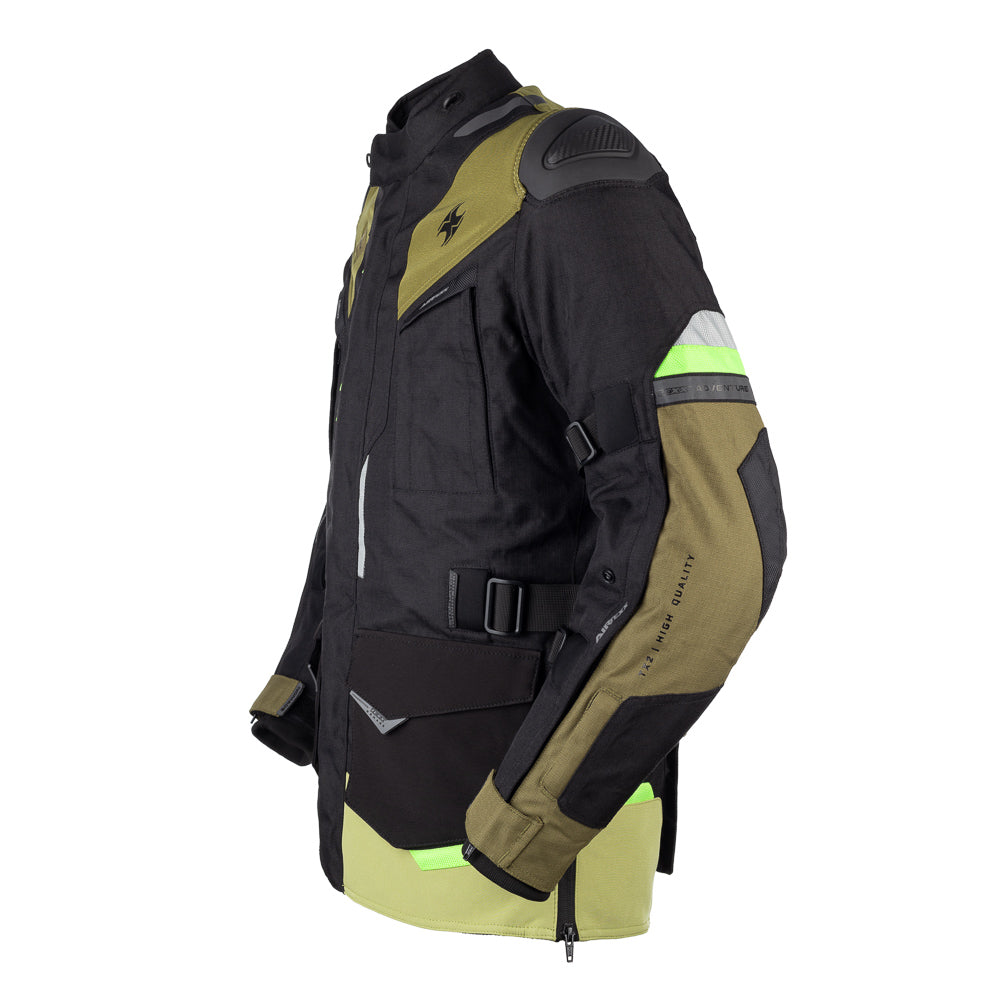 JAQUETA TEXX NOMADE MASC PRET VERD XXXXXL 5XL