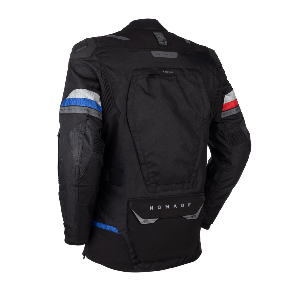 JAQUETA TEXX NOMADE MASC PRET AZUL VERM   M